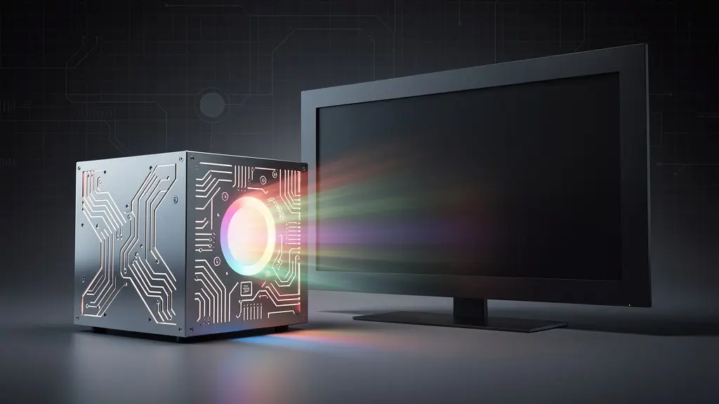 Comparaison visuelle entre une box de streaming dédiée et une Smart TV pour le décodage 4K HDR