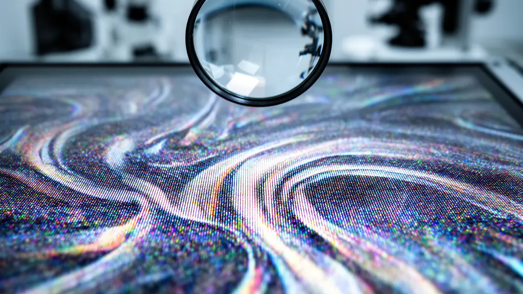 Analyse technique de détection de deepfake avec éléments visuels abstraits