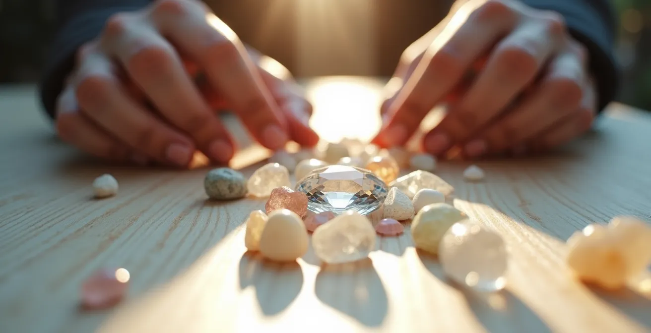 Gros plan sur un processus de sélection méticuleux avec documents et critères d'évaluation