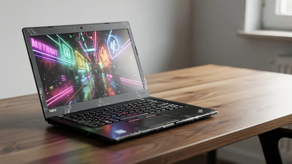 Un ordinateur portable ancien jouant à des jeux modernes grâce au cloud gaming